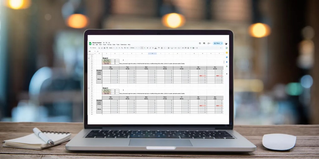 How I Beat Stress Eating with Google&nbsp;Sheets